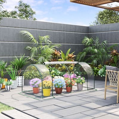 79" X 40" X 32" Transparent Pvc Mini Tunnel Greenhouse