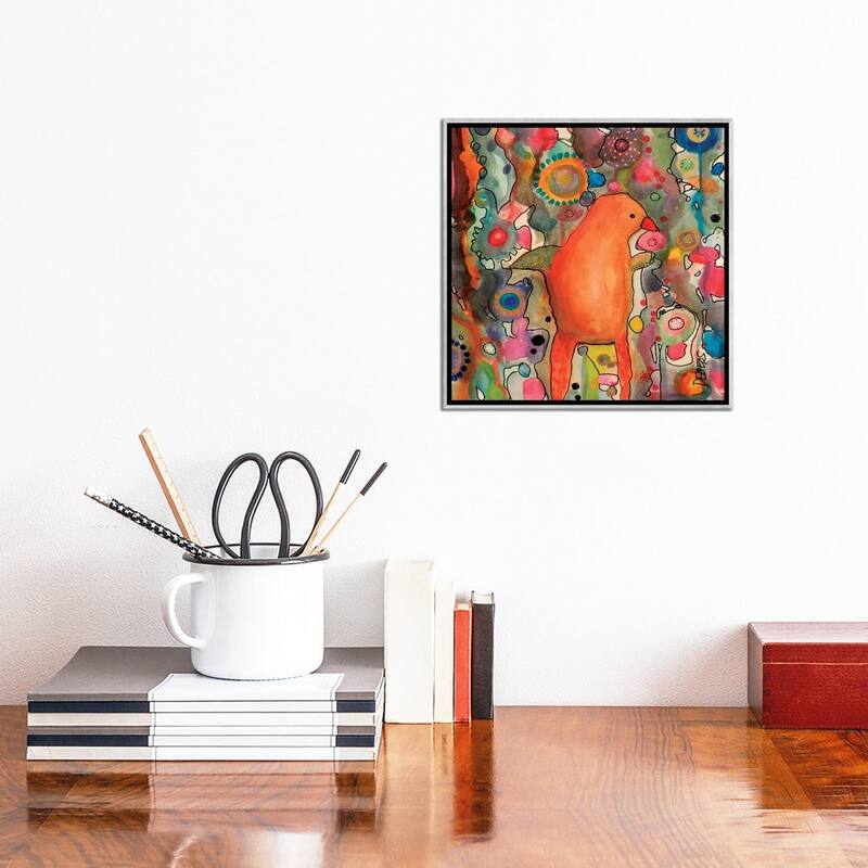 iCanvas "Primerose" by Sylvie Demers Framed