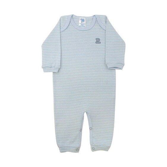 Baby Jumpsuit Unisex Long Sleeve Striped Pulla Bulla Sizes 0-18 Months
