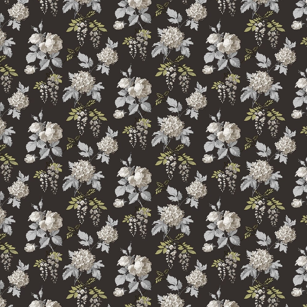 Oxford Mini Rose 20.5 In X 33 Ft Washable Wallpaper