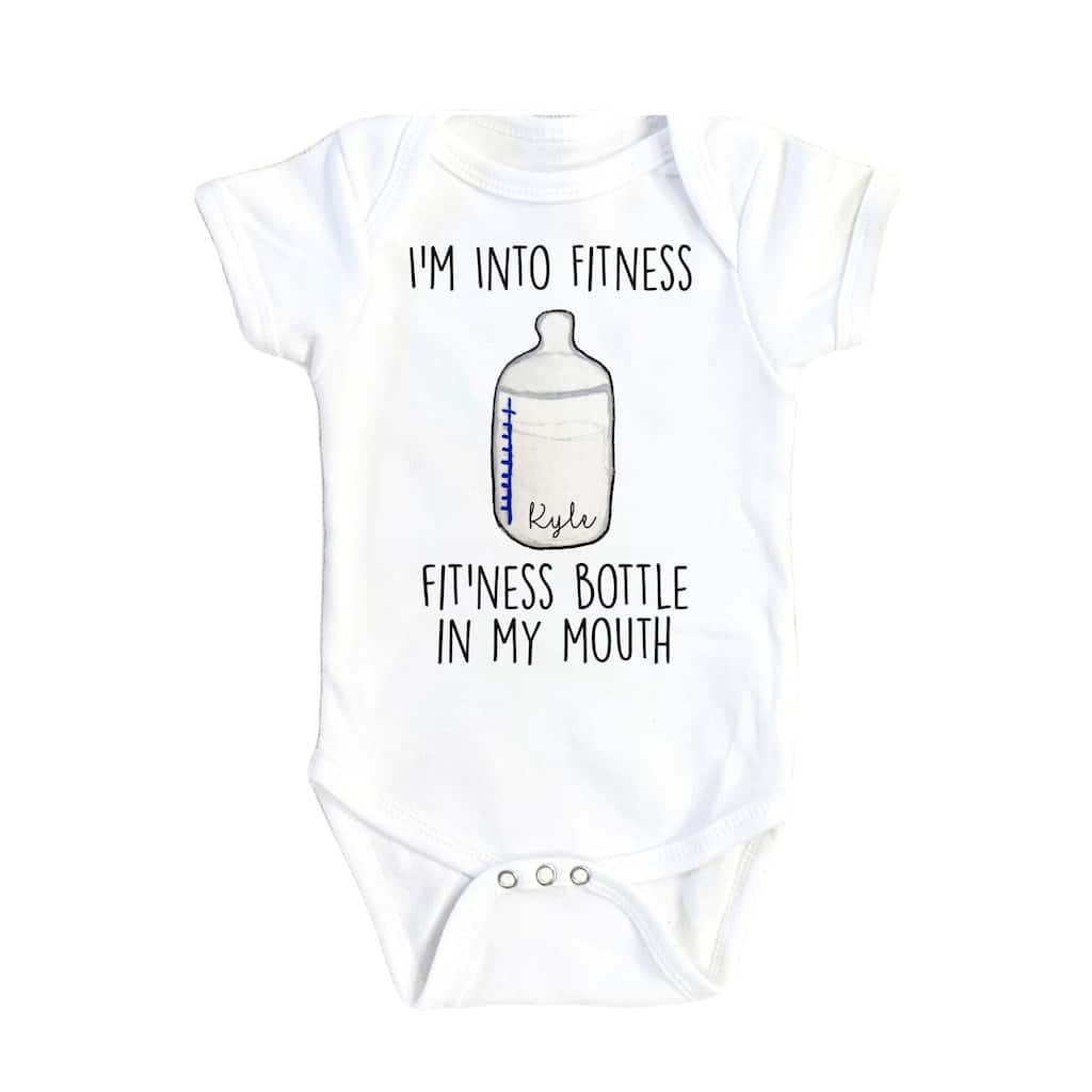 Gym Fitness - Baby Boy Girl Clothes Infant Bodysuit Funny Cute Newborn