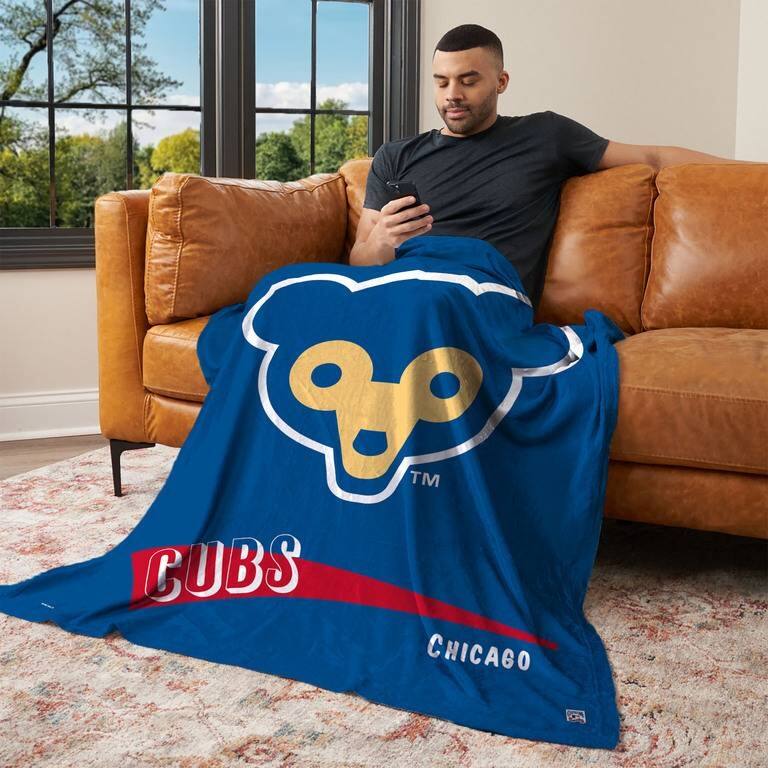 MLB CC Throwback Silk Touch Throw Blanket