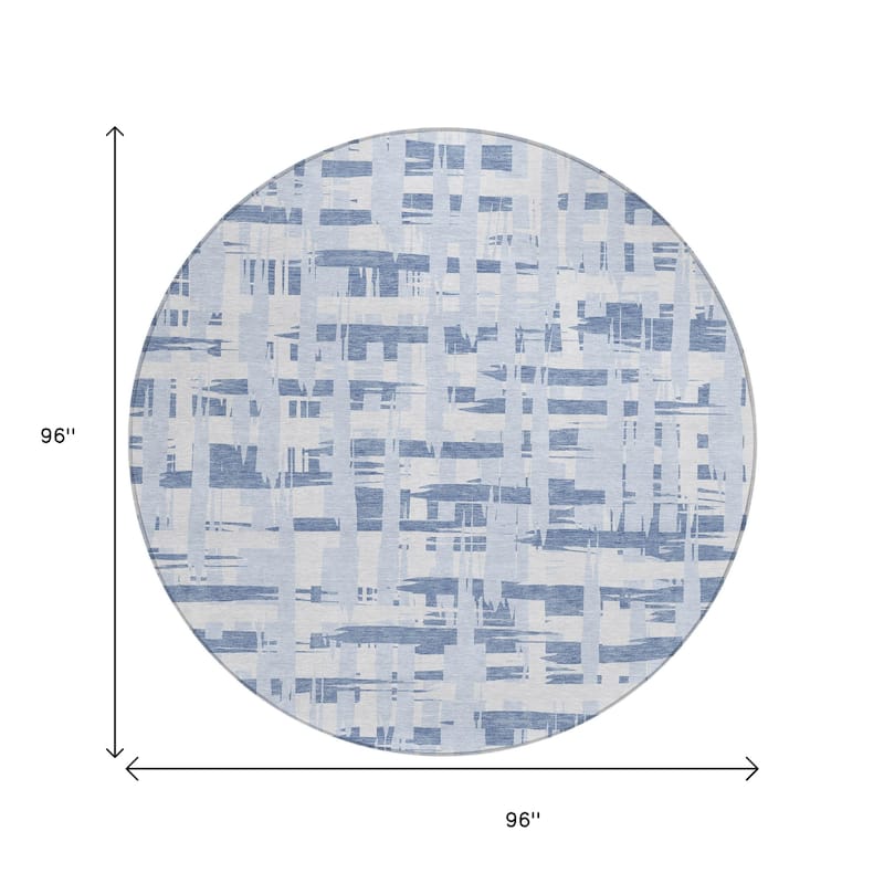 HomeRoots Striped Transitional Rectangle Outdoor Rug