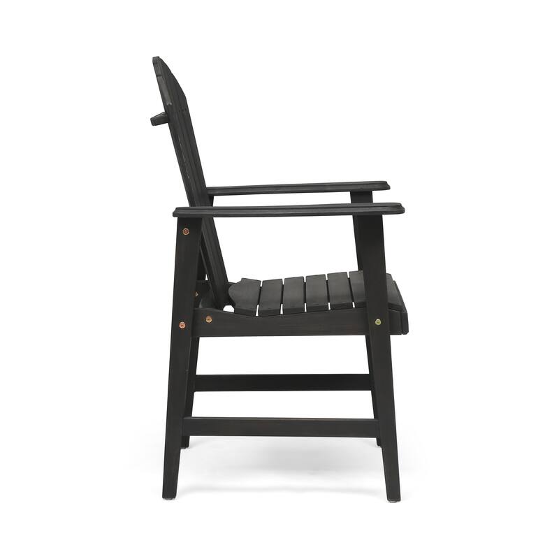 Classic 2 Piece Patio Wooden Adirondack Chairs for Multiple Scenarios