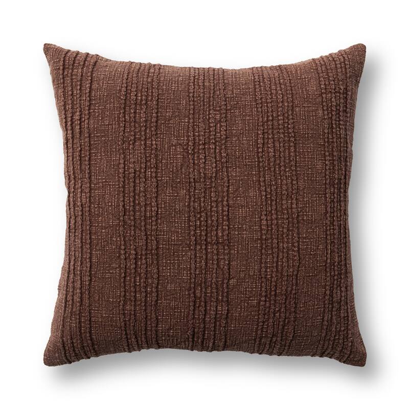 Villa by Classic Home Hannah 100% Cotton 22" Throw Pillow