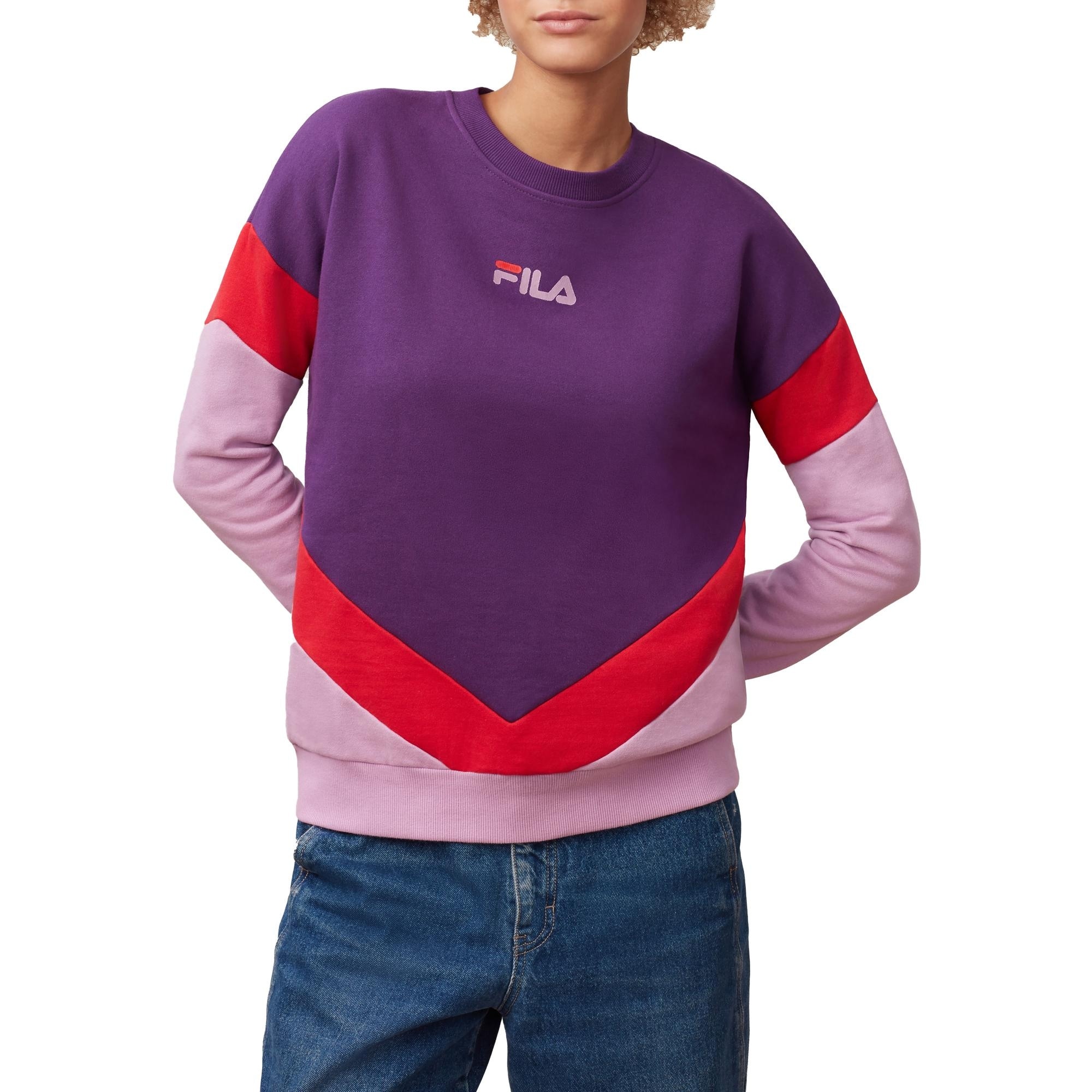 fila purple sweatshirt