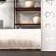 preview thumbnail 5 of 10, Nuloom Chevron SuperiorWash Faux Rabbit Machine Washable Area Rug