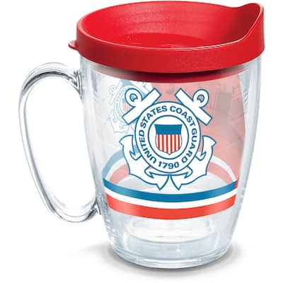 Tervis Coast Guard Forever Proud Made in USA Double Walled Insulated Travel Tumbler, Classic - 16oz Mug