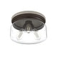 preview thumbnail 12 of 12, Hunter Devon Park 3-Light Flush Mount Ceiling Light - Clear Glass - Farmhouse, Rustic, Transitional