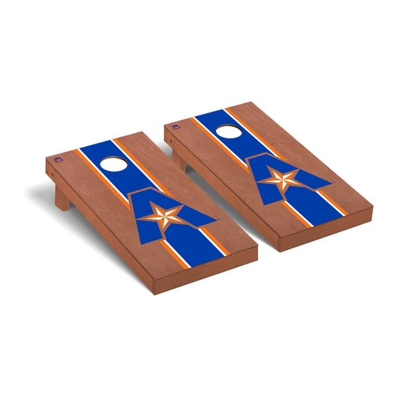 slide 2 of 5, Texas Arlington UTA Mavericks Rosewood Cornhole Board Set