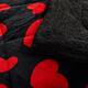 3-Piece Floral Printed Sherpa-Backing Reversible Comforter Set