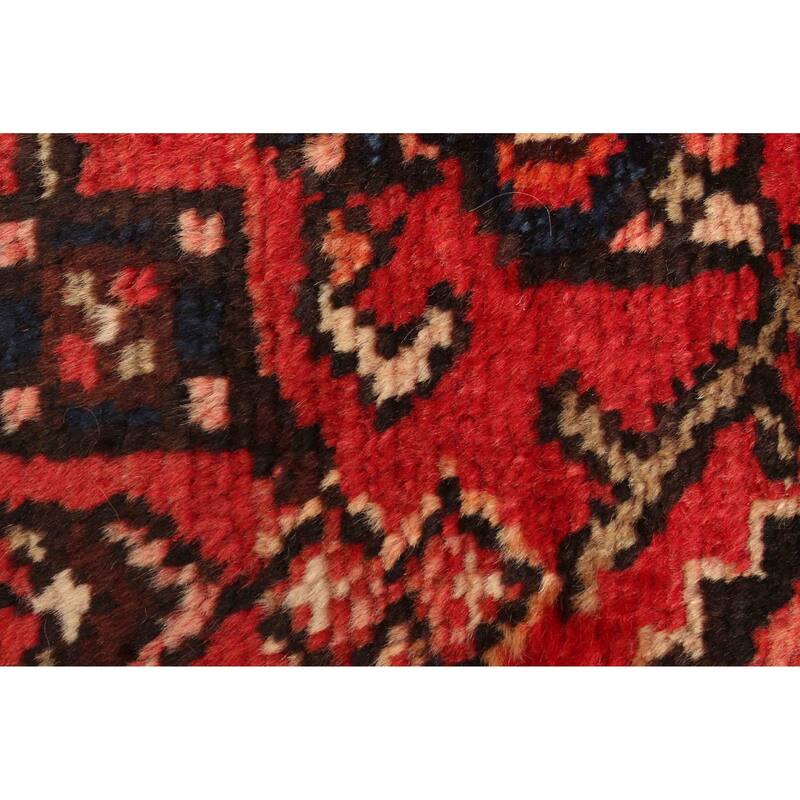 ECARPETGALLERY Hand-knotted Andelz Red Wool Rug - 3'8 x 5'9