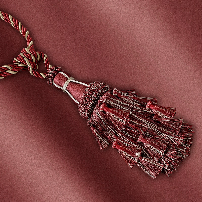 Elrene Charlotte Tassel Curtain Tieback Rope