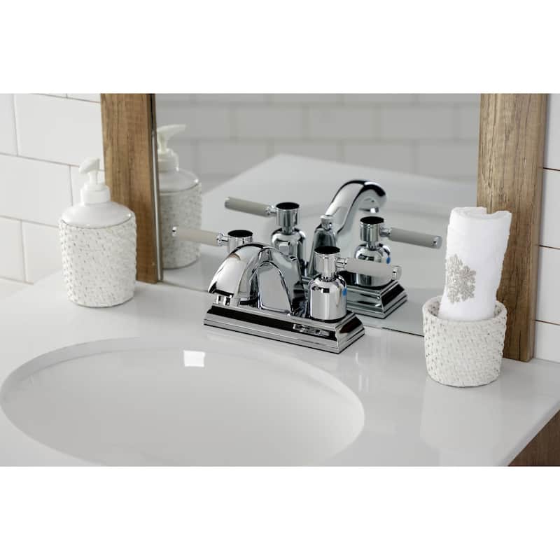 Kingston Brass Kaiser 1.2 GPM Centerset Bathroom Faucet with Pop-Up