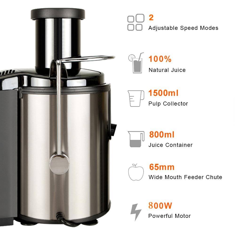 800W 110V US Plug Home Use Multi-function Electric Juicer