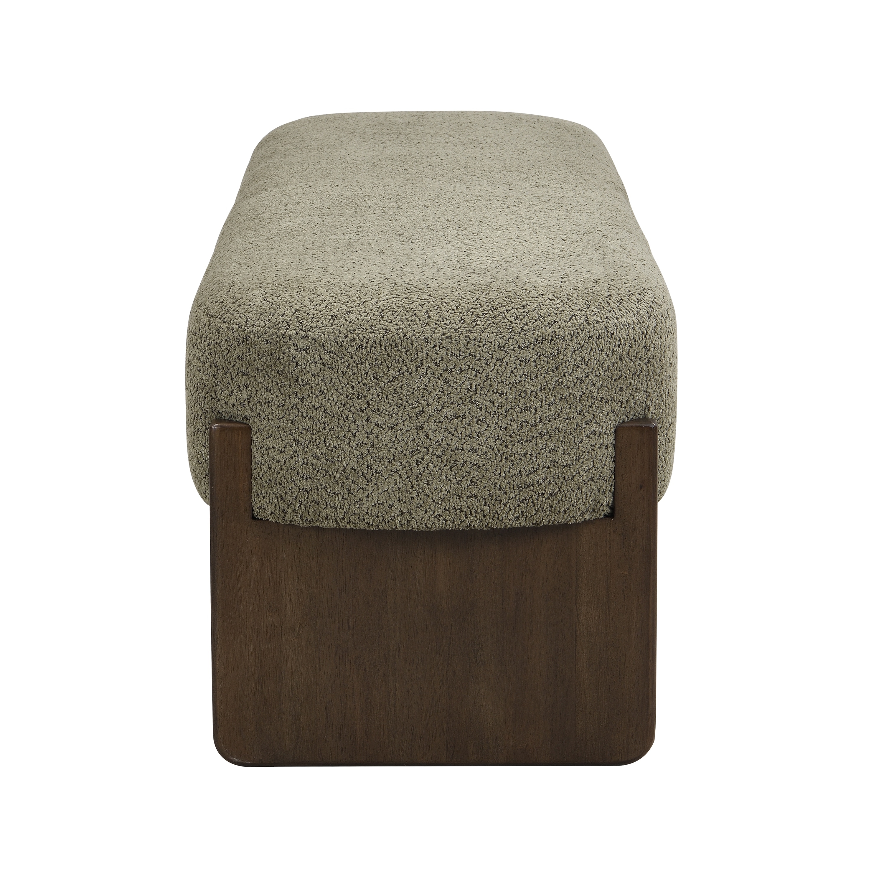Christopher Knight Home - Gazena Large Ottoman Bench with Rubberwood Base - 64" W x 18.5" D x 18.5" H
