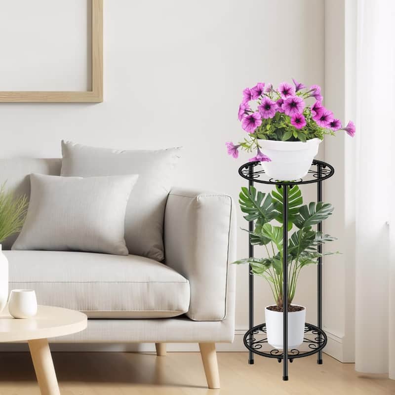Plant Stand Indoor Outdoor - 11x 11 x 23.9 inches