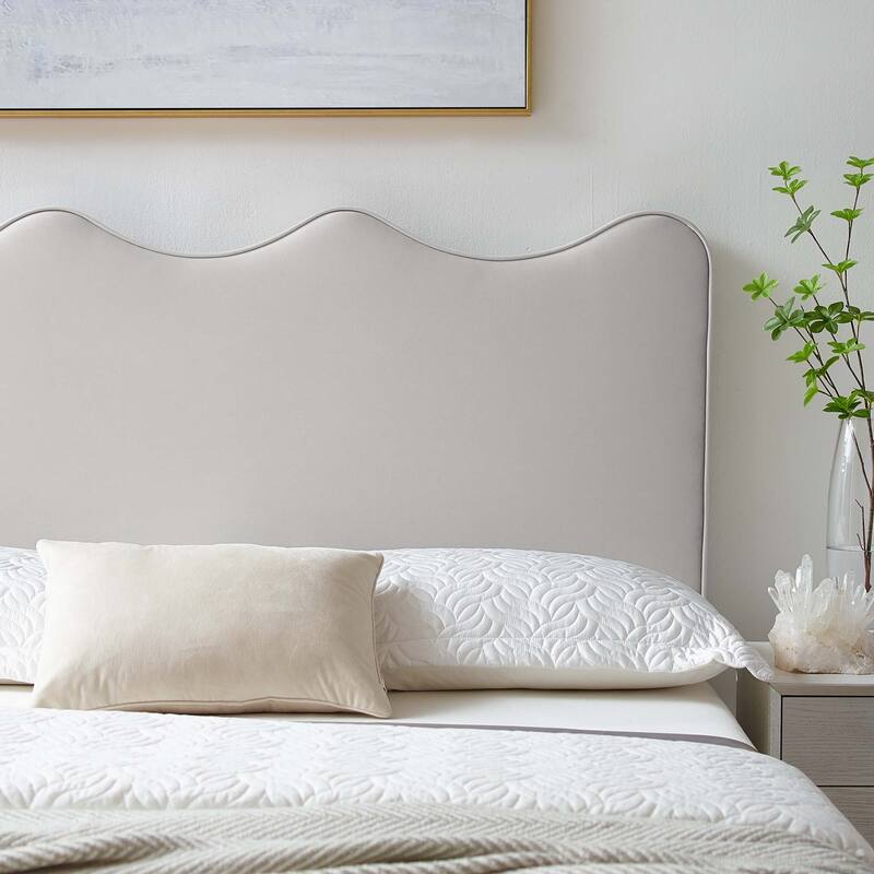 Athena Performance Velvet /Queen Headboard