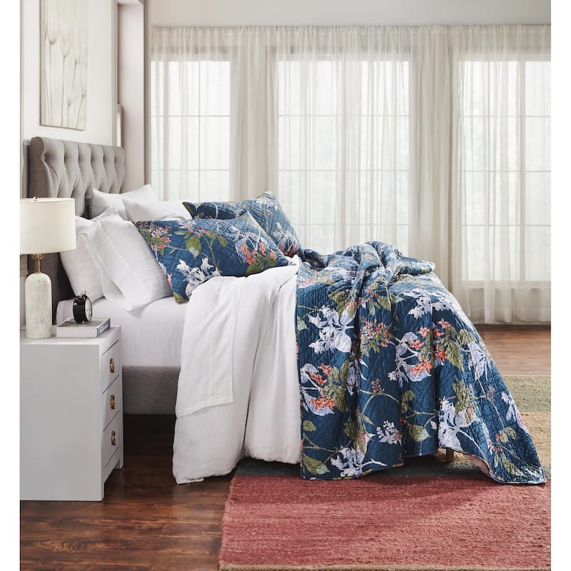 Fitzgerald, Rayon/Sateen, Adriatic, Quilt