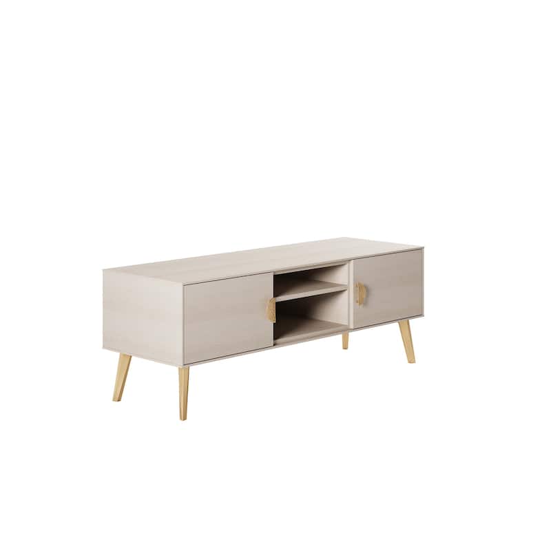Manhattan Comfort Haley 55.10" Mid-Century Modern TV Stand