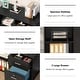 preview thumbnail 13 of 17, Mobile Lateral File Pedesta, 2 Drawer File Cabinet with Lock