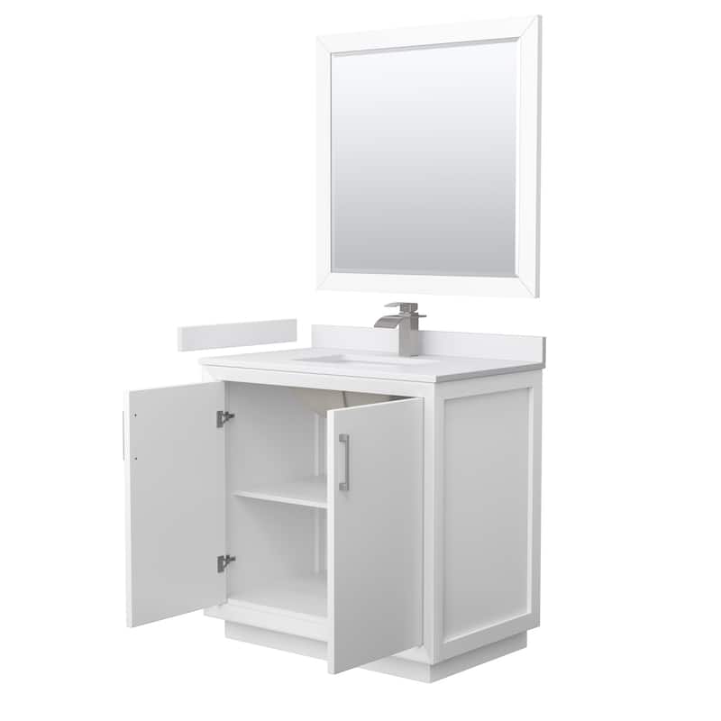 Wyndham Collection WCF414136S-VCA-UNSM34 Strada 36" Free Standing