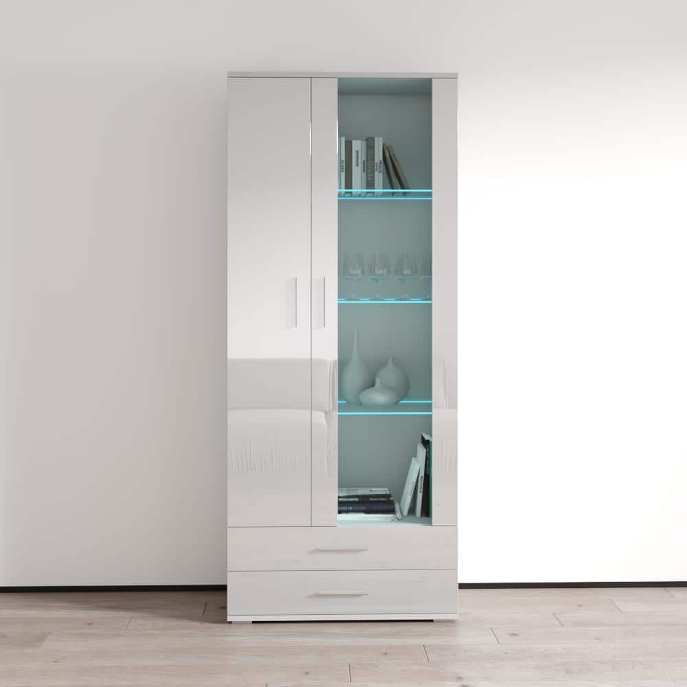 Soho Modern 2-door Modular Bookcase