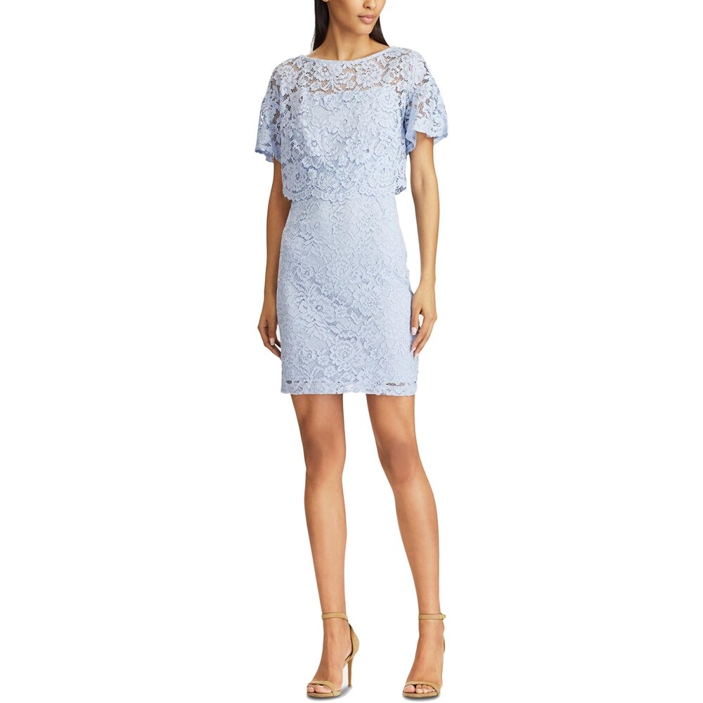 american living dresses navy blue