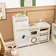 preview thumbnail 2 of 7, Gymax Kids Toy Storage Organizer Multipurpose Bookshelf w/ Magnetic