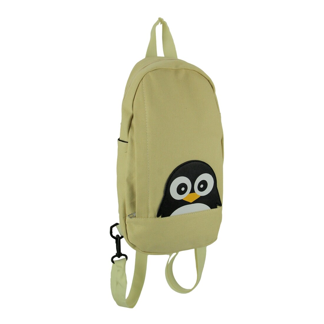 small beige backpack