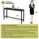 preview thumbnail 70 of 131, Crestlive Products Patio Outdoor Rectangle Bar Table Combinable Pub Table
