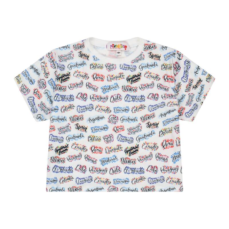 Mixed Up Clothing Girls Paises Legging Set