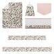 preview thumbnail 2 of 4, Vintage Floral Boho Girl Sweet Jojo Designs 6p Crib Bedding + BreathableBaby Breathable Mesh Liner Bohemian Pink