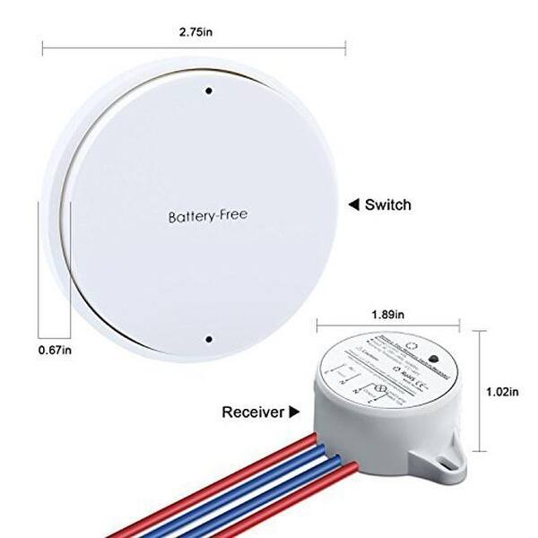 Shop Wireless Switch Remote Control Light Switch And Receiver