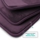 preview thumbnail 120 of 153, Empyrean Ultra Soft Plush Bathroom Rug - Non-Slip, Velvet, Memory Foam Bath Mat - Set of 2