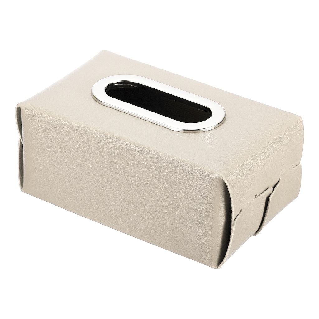 7.8x4.3x2.7" Tissue Box Cover, Rectangle Napkin Paper Towel Dispenser Holder for Countertop Home Office Car