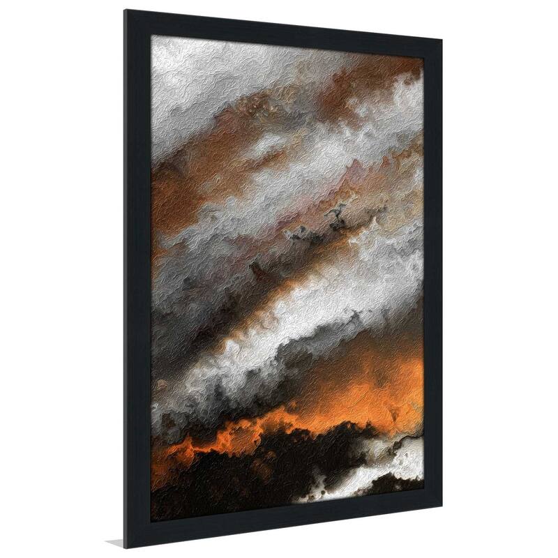"Jeremiah 20 9 Fire In My Heart" by Mark Lawrence Print on Acrylic.