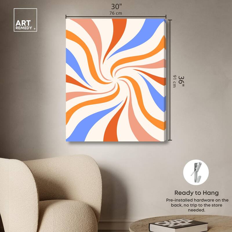 Carnaval Retro I Canvas by Art Remedy, Gallery Wrapped