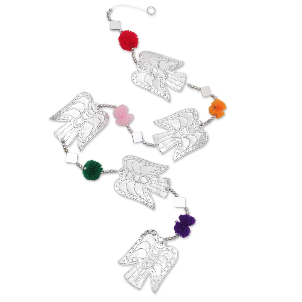 Novica Handmade Heavenly Sparkles Aluminum Garland