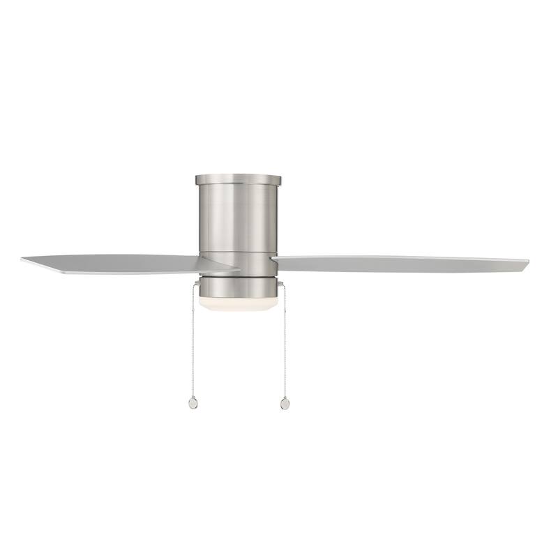 Atlantis Indoor/Outdoor 3-Blade FlushMount Fan 52in w/3000K Light Kit - 52 Inches