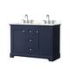 Option Dark Blue / Giotto Quartz Top / Polished Chrome
