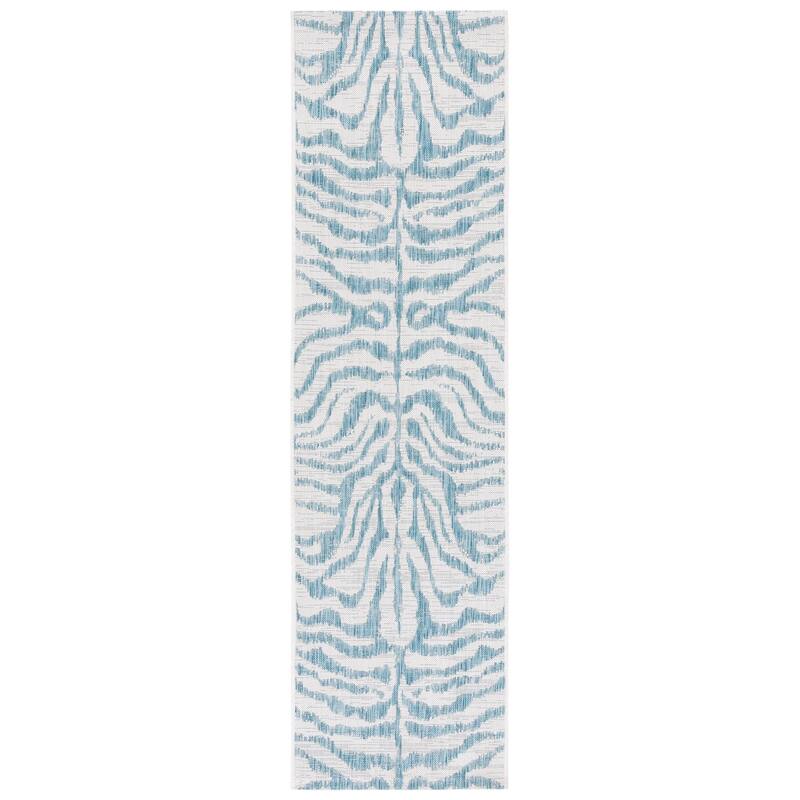 SAFAVIEH Courtyard Kalyonka Indoor/ Outdoor Waterproof Patio Backyard Rug