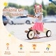 preview thumbnail 17 of 16, Tricycle Kids Trike with Adjustable Seat, Storage Basket and Limited Steering - 27" x 16" x 22" (L x W x H)