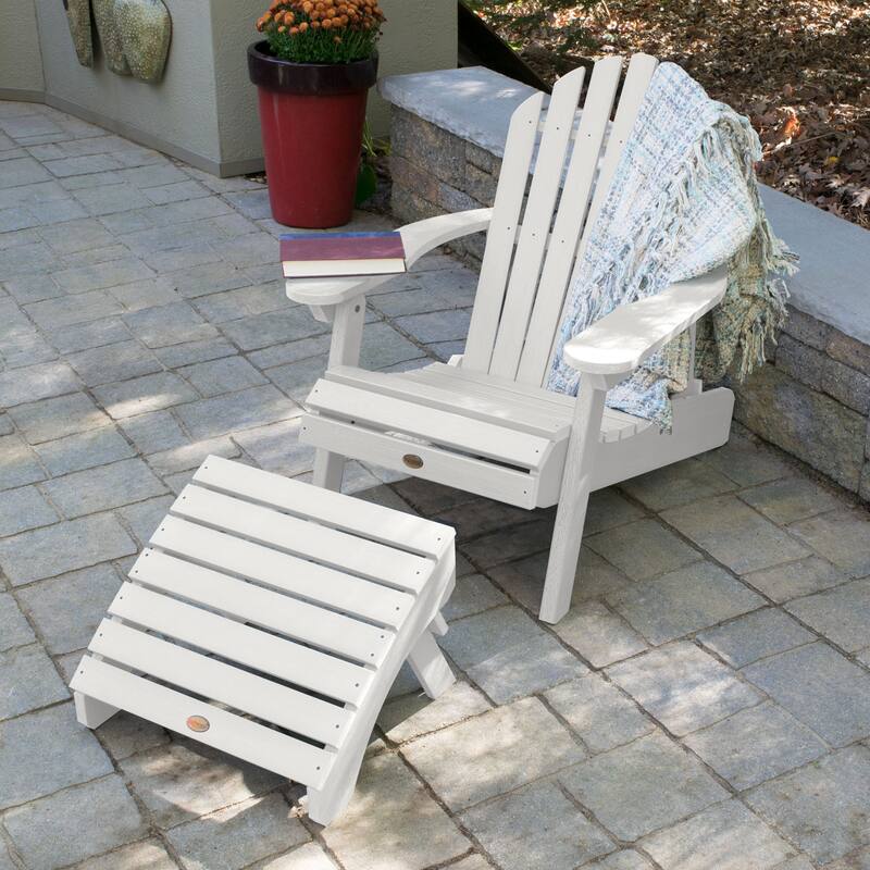 Mandalay Adirondack Chair and Folding Ottoman