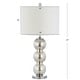 preview thumbnail 10 of 63, JONATHAN Y Ella 27" Glass Triple-Sphere LED Table Lamp, Mercury Silver/Chrome (Set of 2)