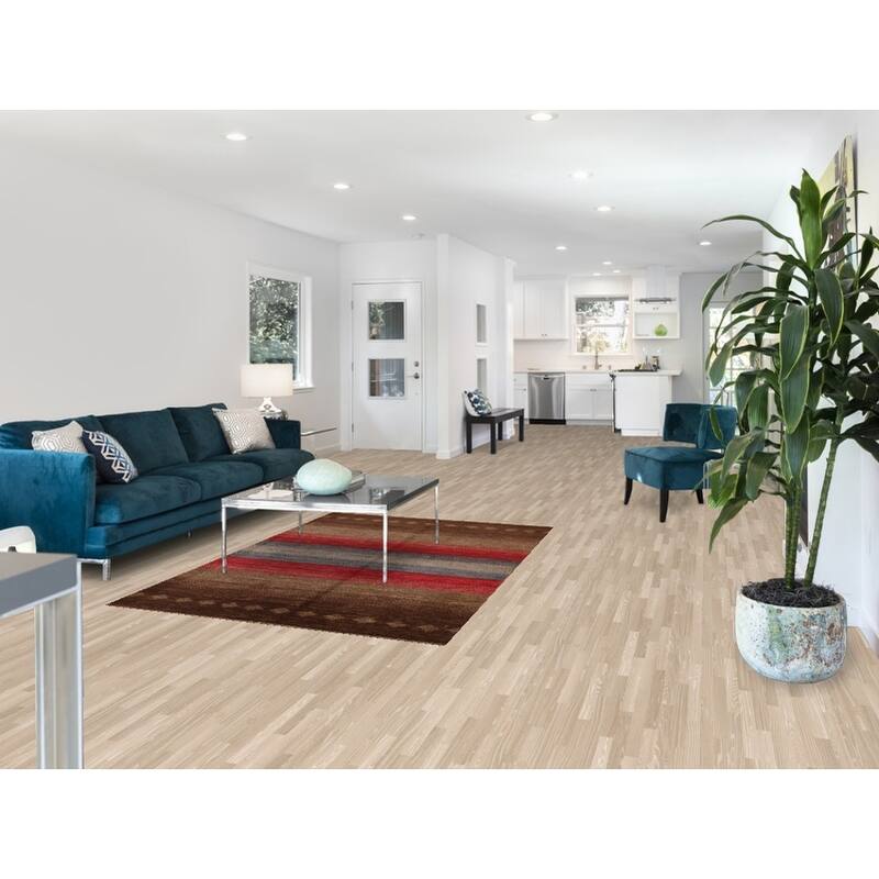 Gabbeh Kashkoli Striped Area Rug Handmade Wool Carpet - 4'6" x 6'5"