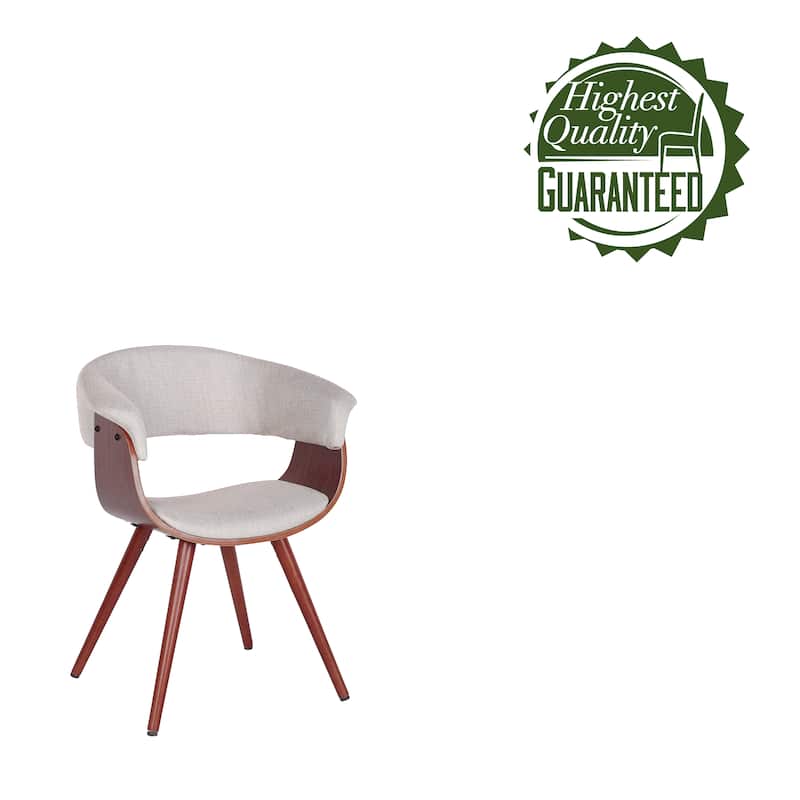 Porthos Home Finola Fabric Mid-Century Dining Chair
