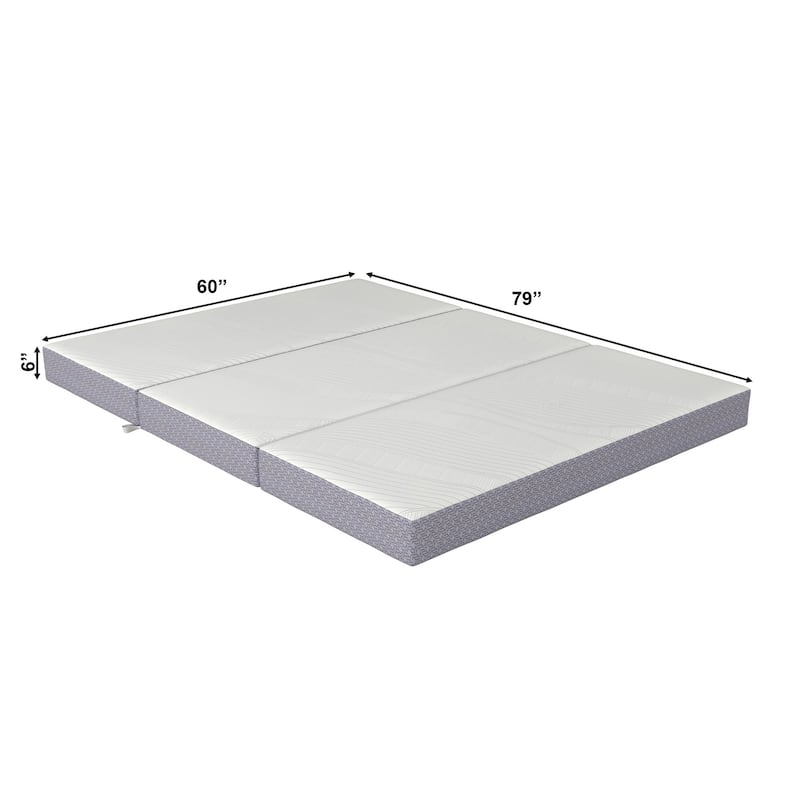 AFI, CoolSoft Size 6" Memory Foam Folding Mattress
