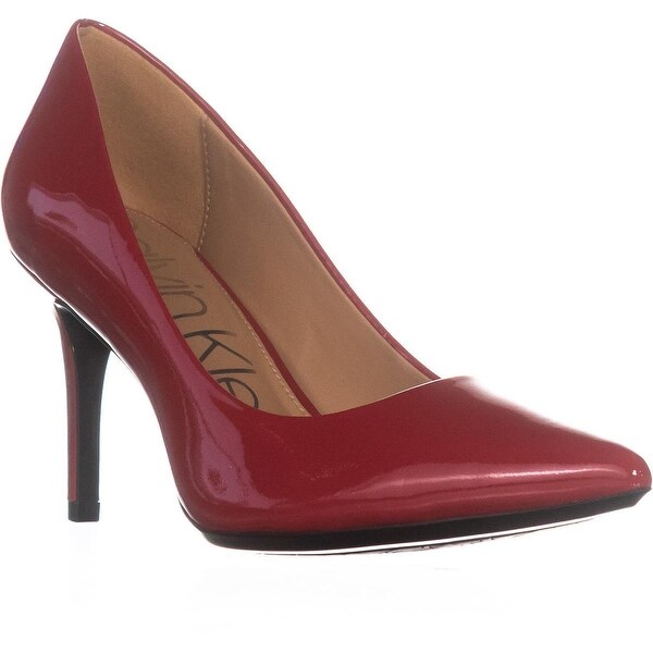 crimson red heels