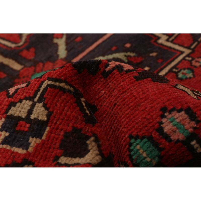 ECARPETGALLERY Hand-knotted Anadol Red Wool Rug - 3'5 x 9'9